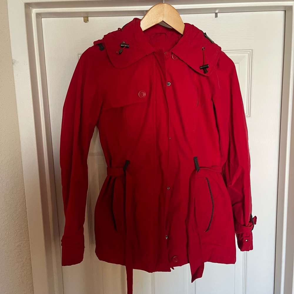 Tommy Hilfiger Vibrant Red Jacket XS
